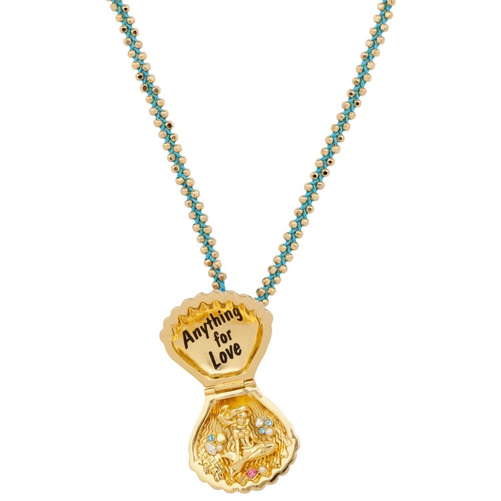 Disney Couture Little Mermaid Ariel "Anything for Love" Necklace Locket